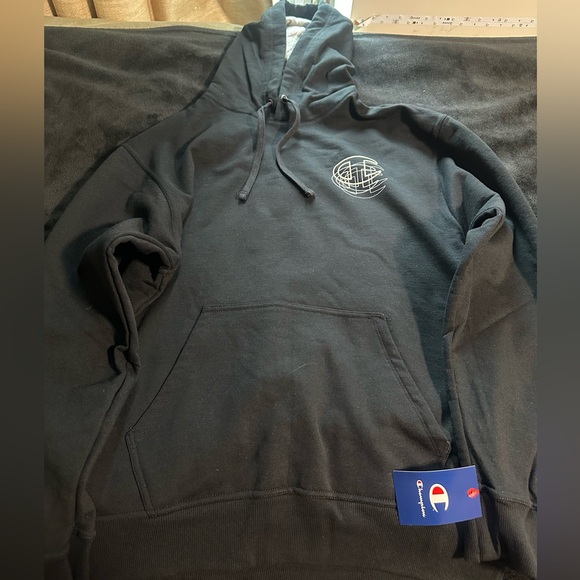 Black Unique Champion Hoodie - Picture 1 of 2